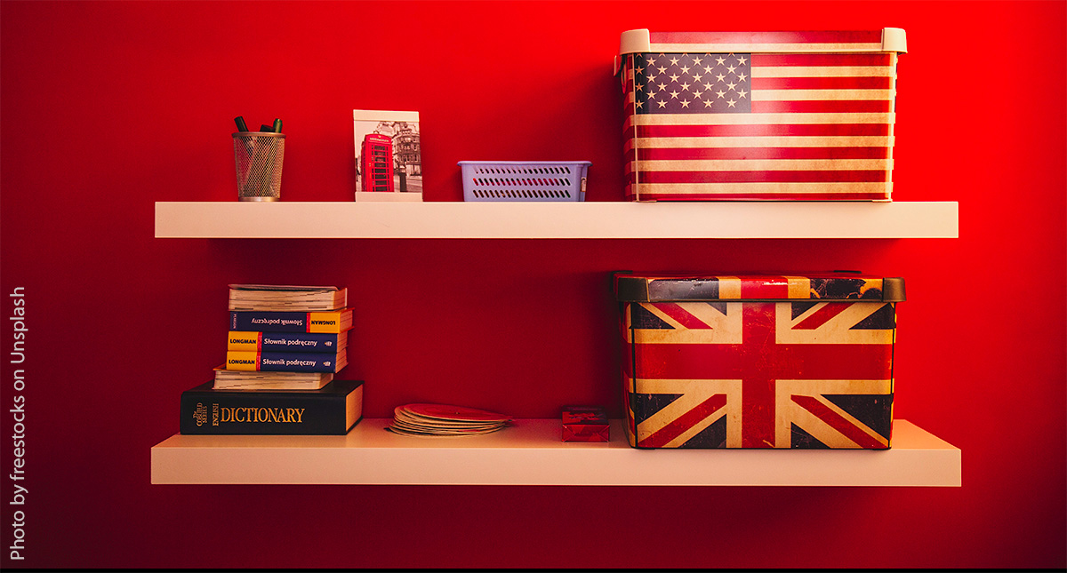 arredi con bandiera inglese
